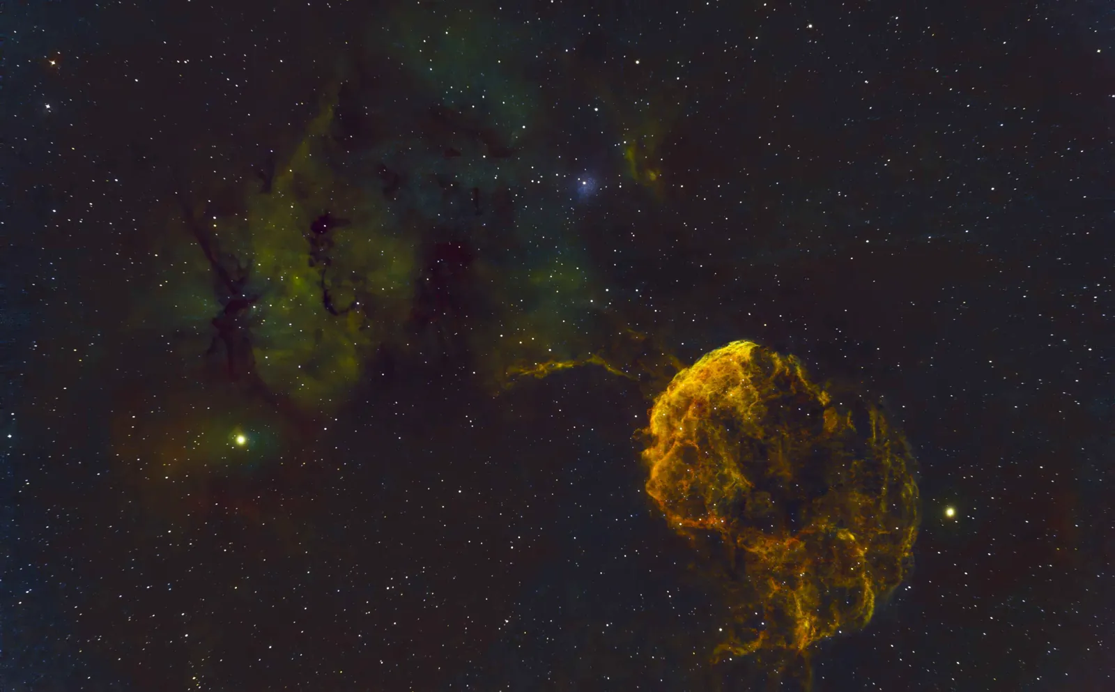Ic 443 Jellyfish Nebula